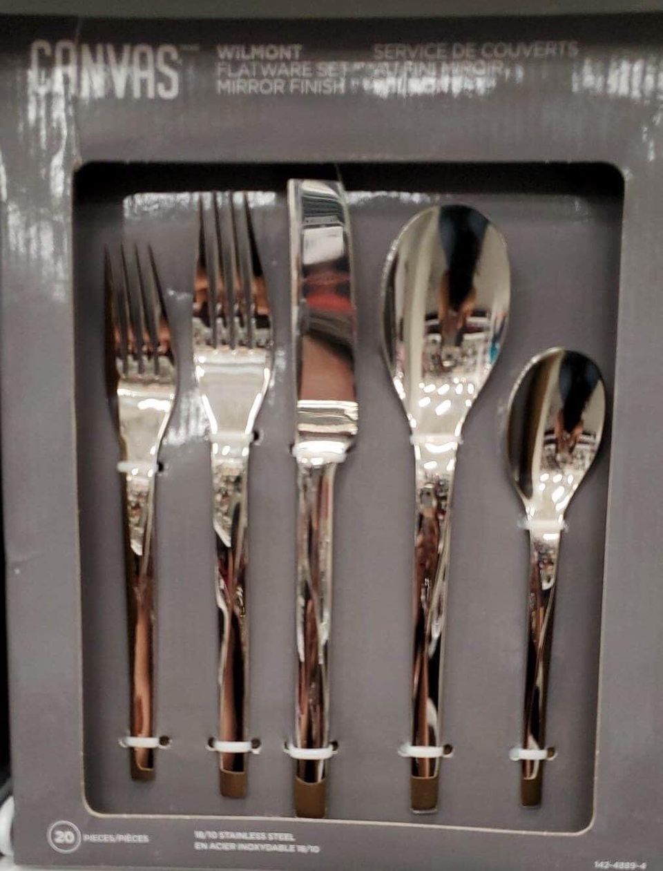 Cuillère à soupe en inox - Canvas Wilmont 20 pièces