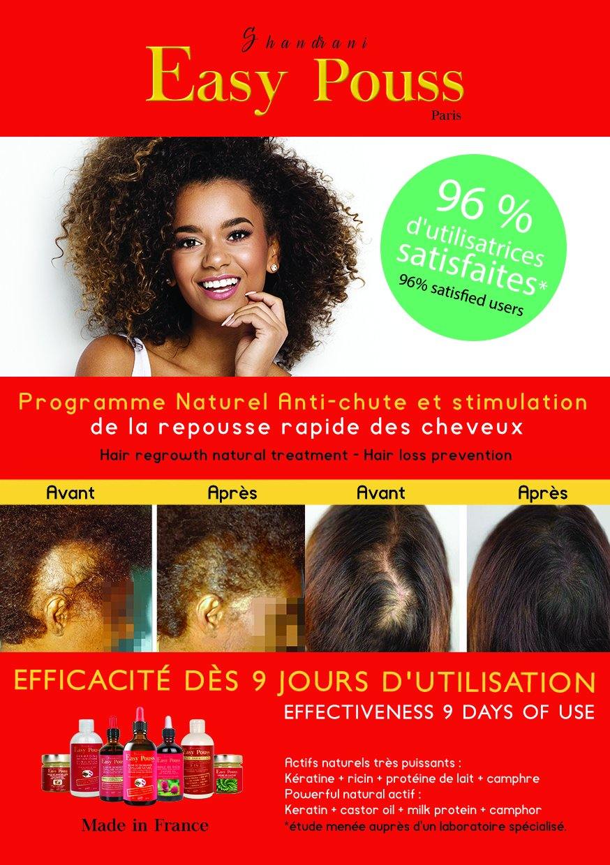 EASY POUSS HAIR MILK HD  - 250ML Hydrates, nourishes, brings shine, protects the hair fibre - ShanShar: The World Of Beauty