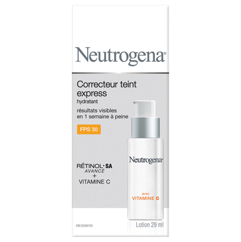 Neutrogena Creme visage Hydratant - Correcteur teint express Vitamine C FPS 30