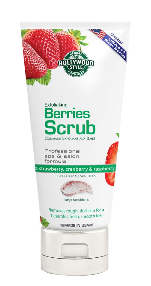 Hollywood Style Gommage de visage- Berries scrub