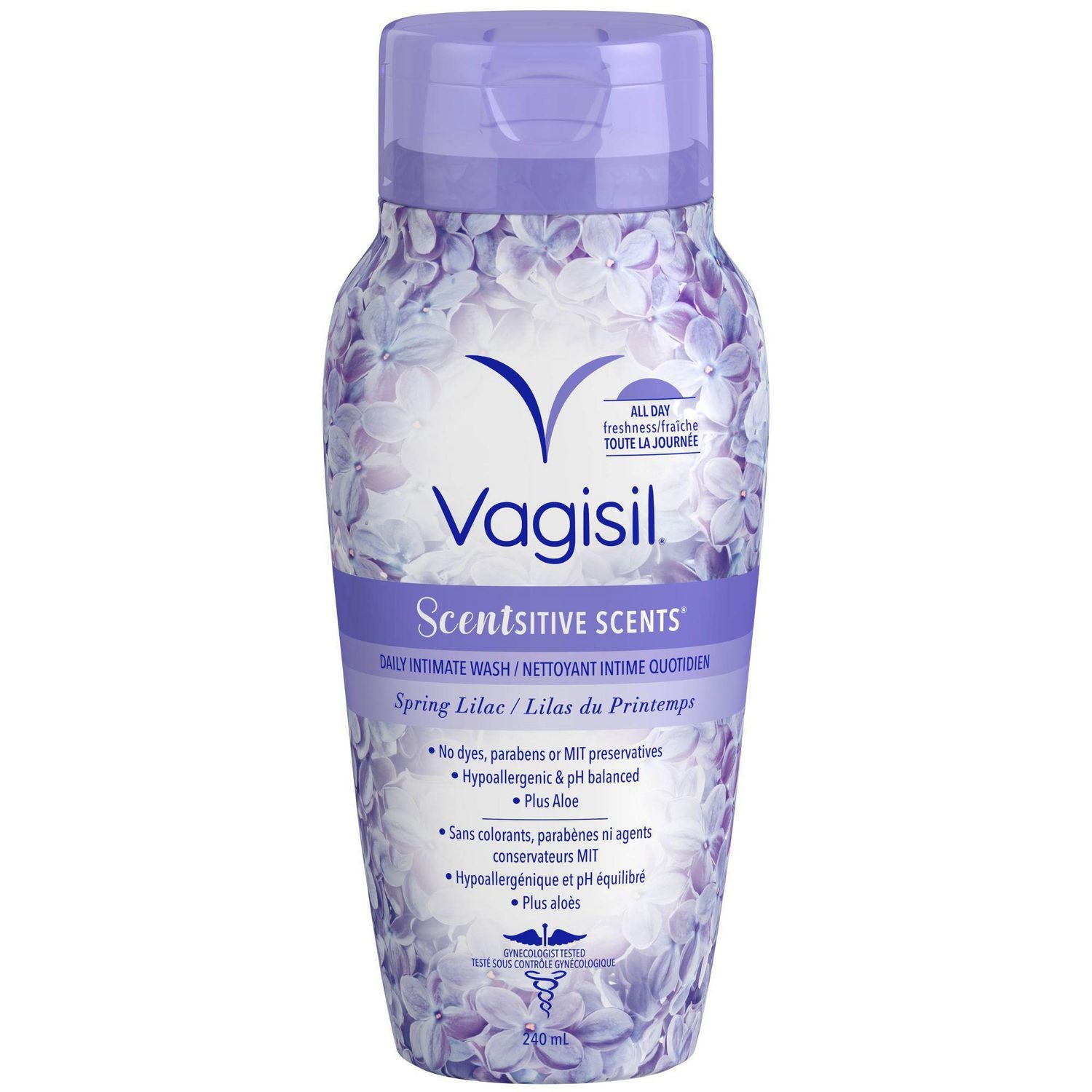 Vagisil Nettoyant Intime Quotidien Scentsitive Scents 240 ml